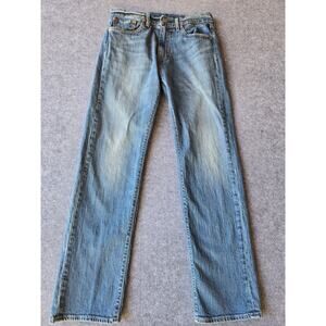 Levi's Men's 505 Jeans Blue Medium Wash Straight Leg Red Tab 32x31